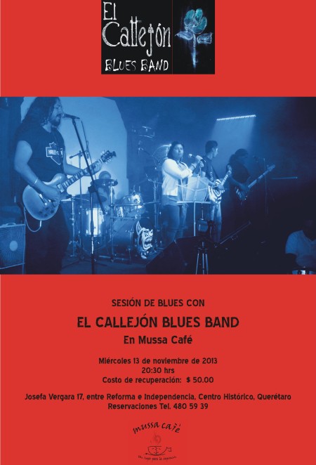 El Callejón Blues Band en Mussa Café 2